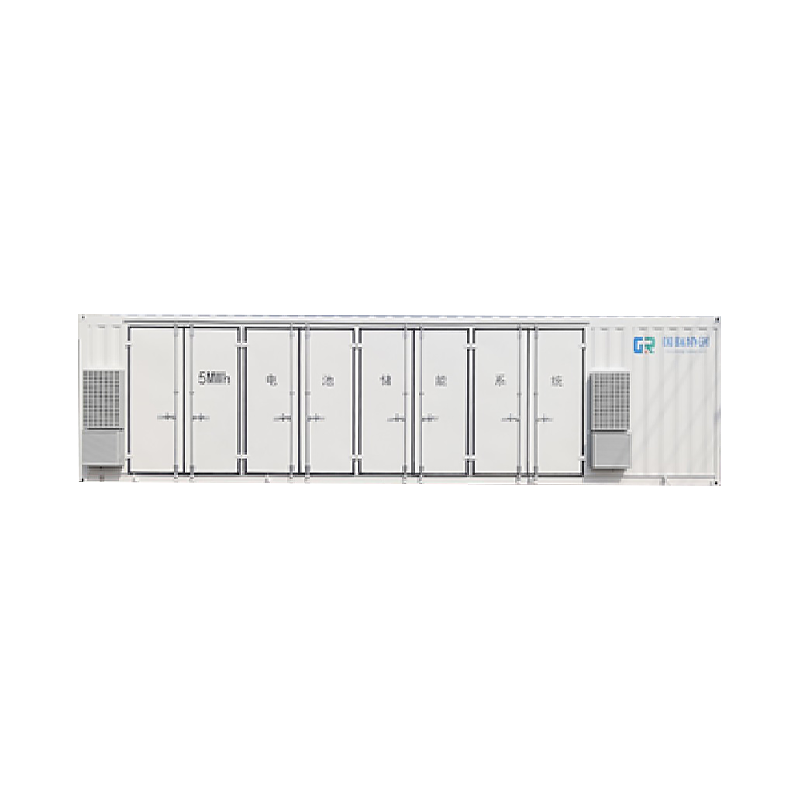 What are the key design considerations when developing an energy storage container for large-scale applications?