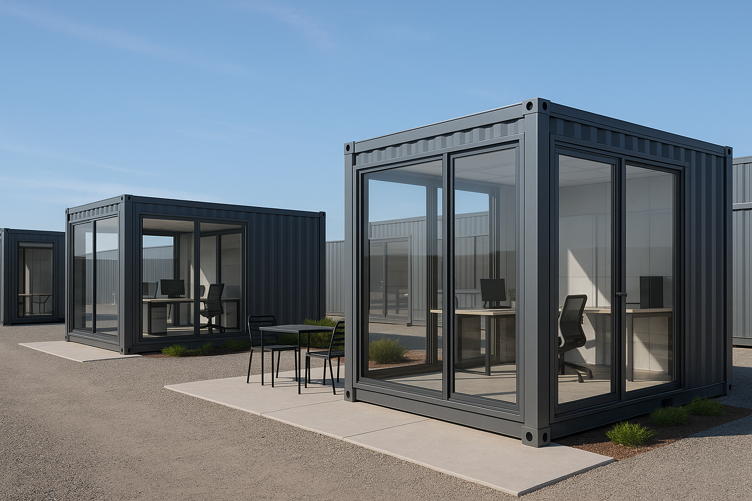 What Are the Main Design Advantages of a Prefab Container Office Compared to Traditional Construction?
