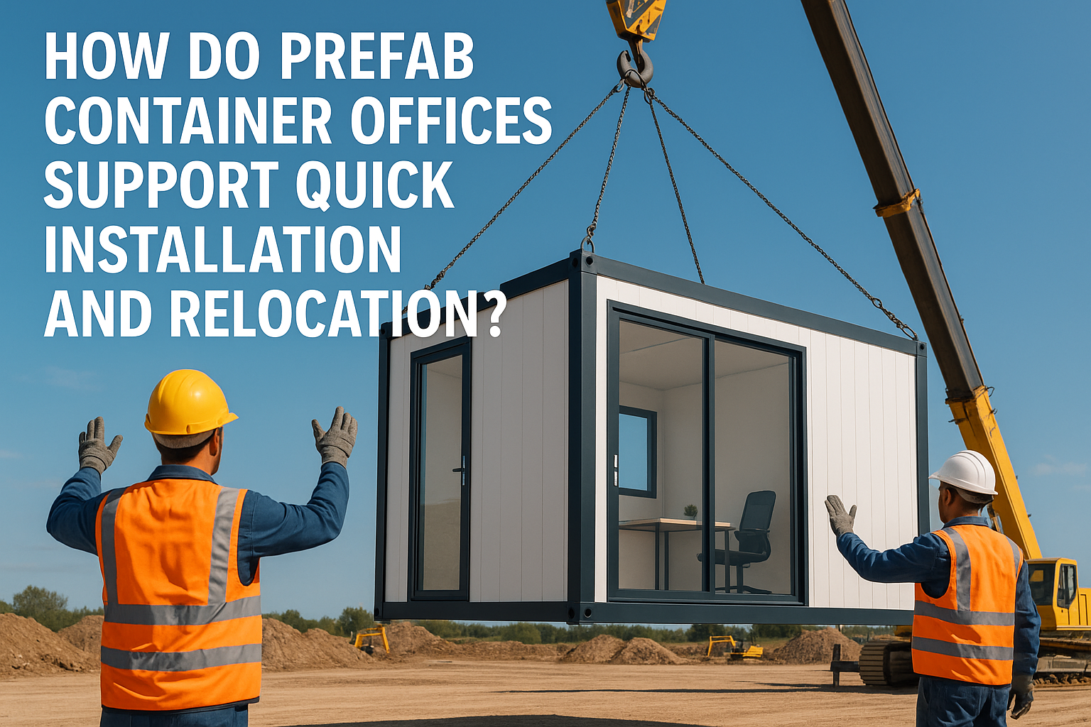 How Do Prefab Container Offices Support Quick Installation and Relocation?