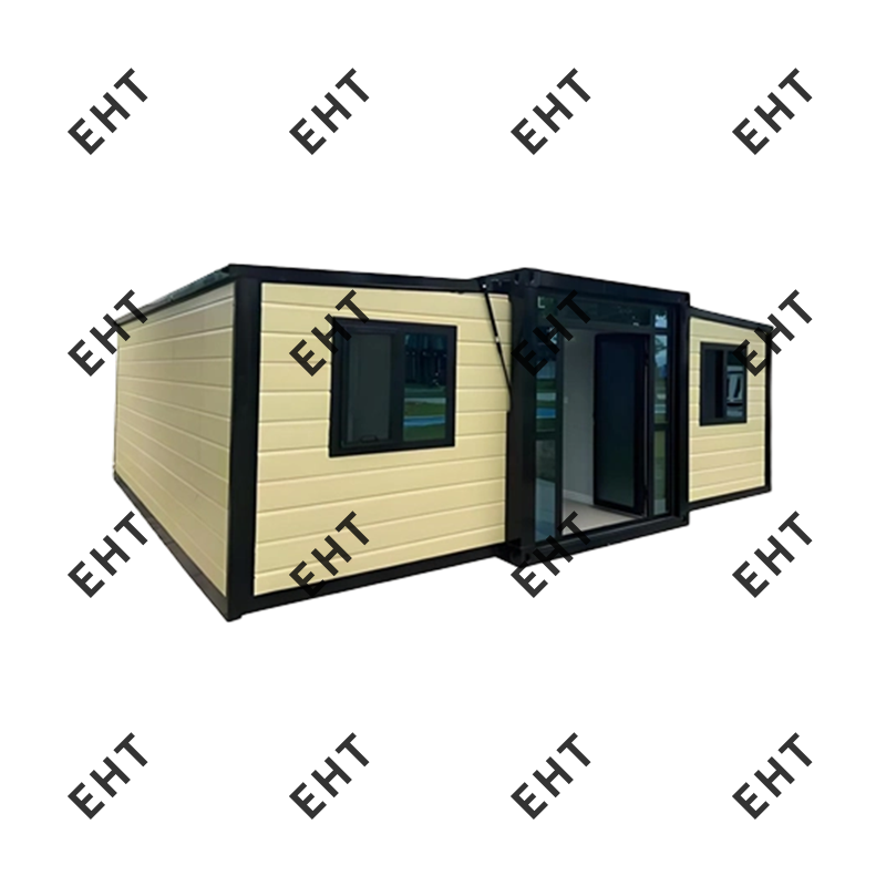 20ft Double Wing Expandable Container House Prefabricated Mobile Living Unit