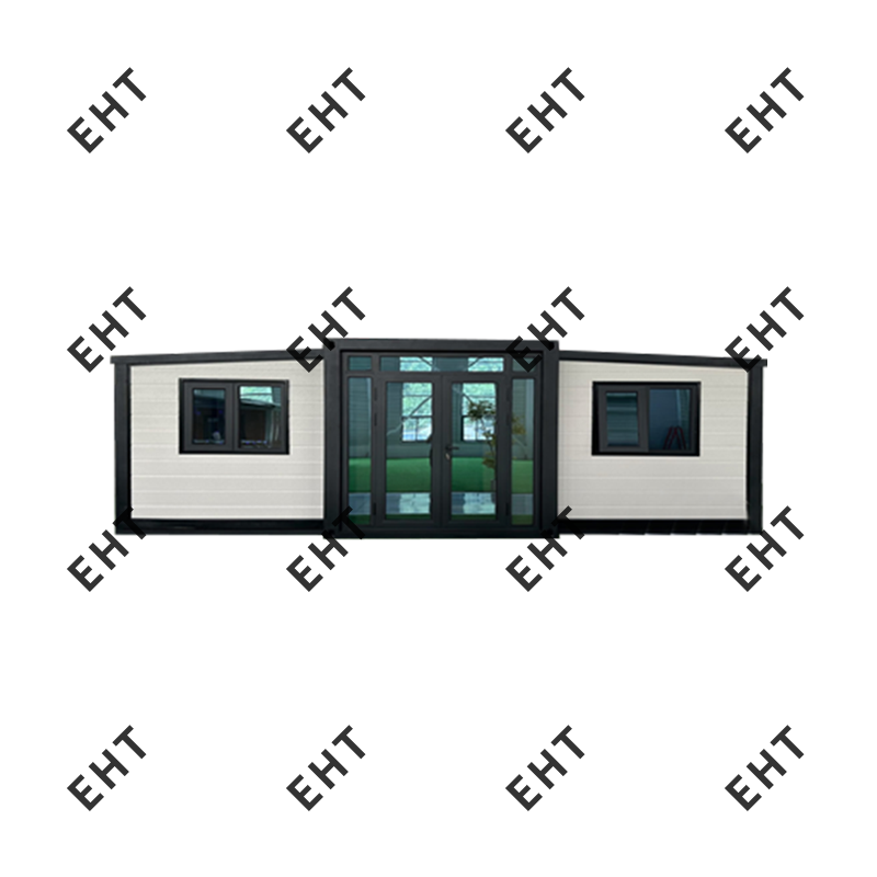 20ft Double Wing Expandable Container House Prefabricated Mobile Living Unit