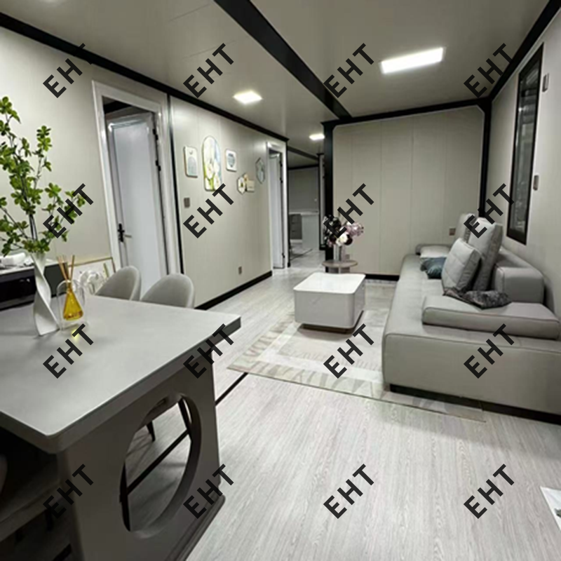 40ft Double Wing Expandable Container House Prefabricated Modular Living Unit