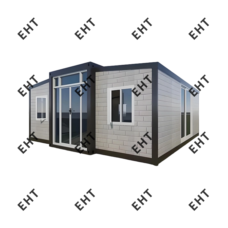 20ft Double Wing Expandable Container House Prefabricated Mobile Living Unit 20ft Double Wing Expandable Container House Prefabricated Mobile Living Unit
