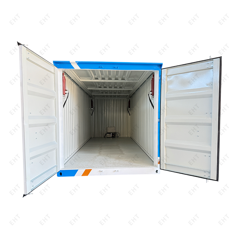 20ft Hydraulic Wing Open Container for Logistics and Equipment Integration