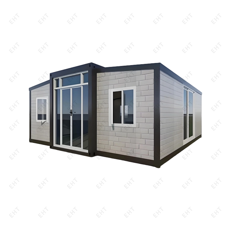 20ft Double Wing Expandable Container House Prefabricated Mobile Living Unit 20ft Double Wing Expandable Container House Prefabricated Mobile Living Unit