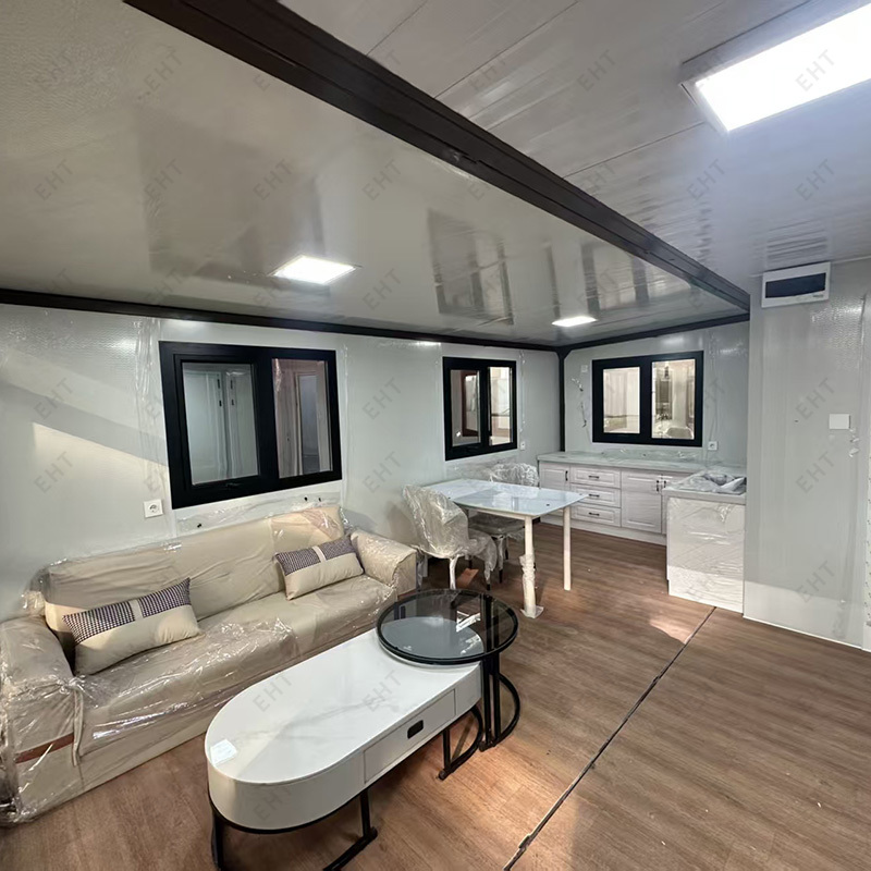 20ft Double Wing Expandable Container House Prefabricated Mobile Living Unit