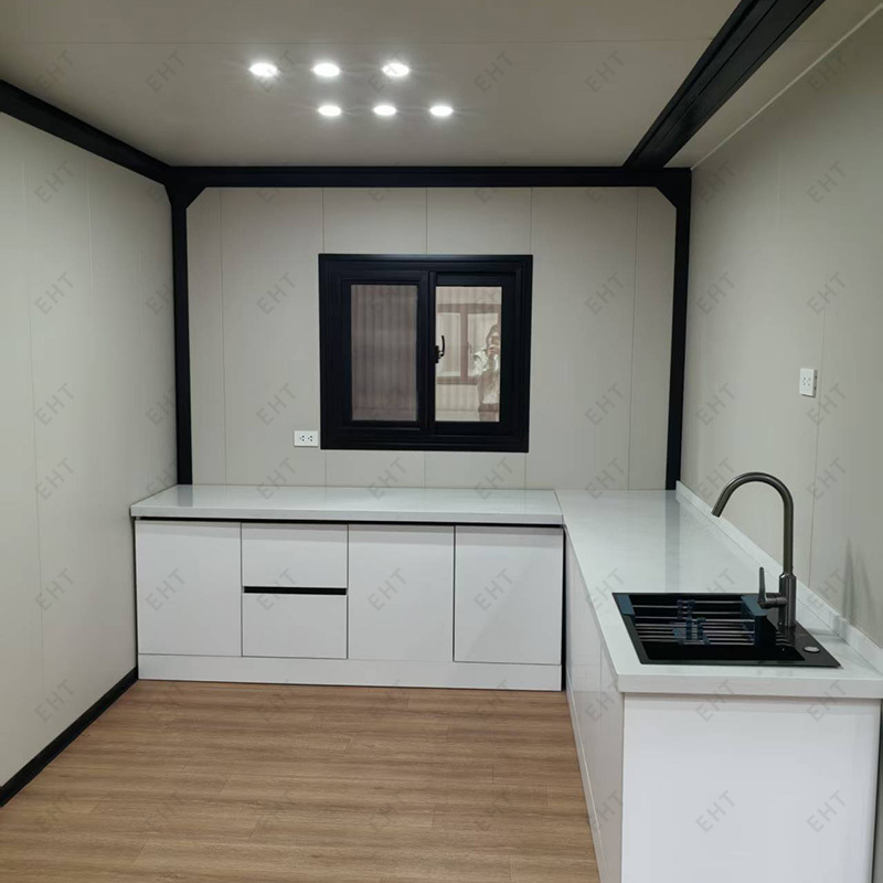 20ft Double Wing Expandable Container House Prefabricated Mobile Living Unit