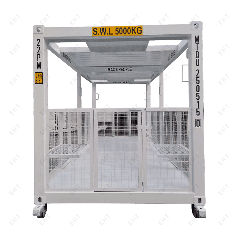20FT personnel transfer flat rack
