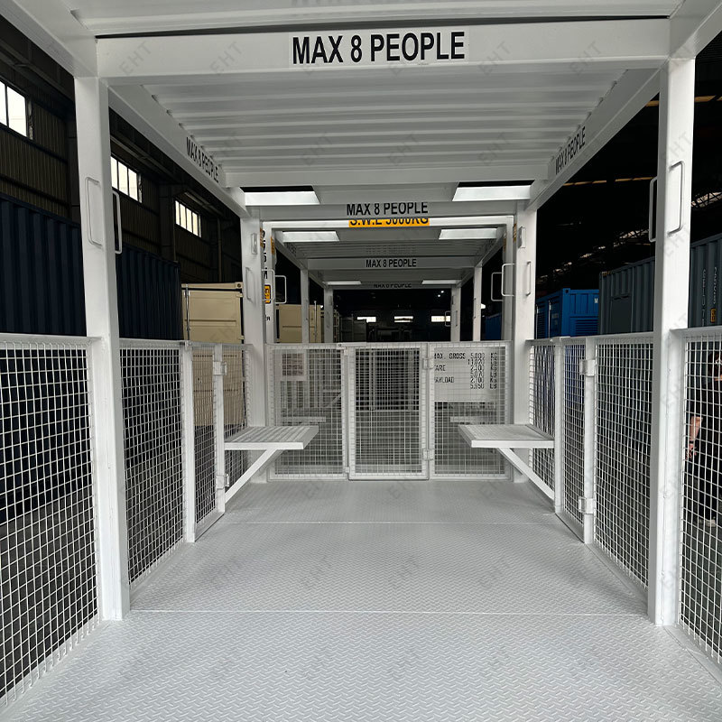 20FT personnel transfer flat rack