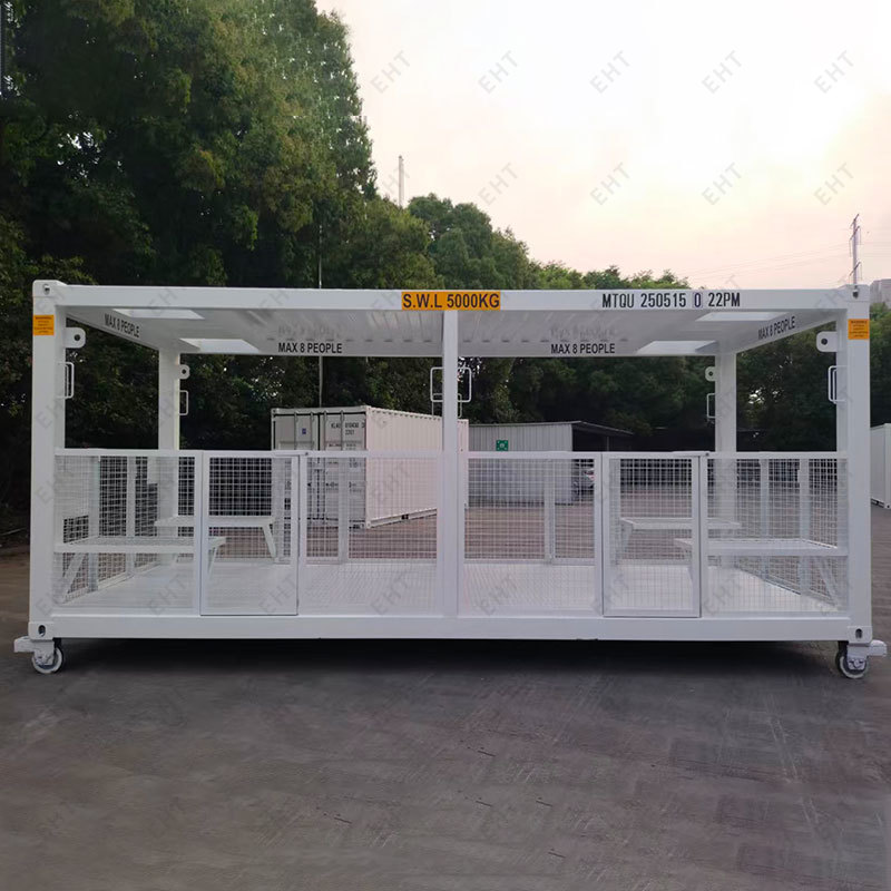 20FT personnel transfer flat rack