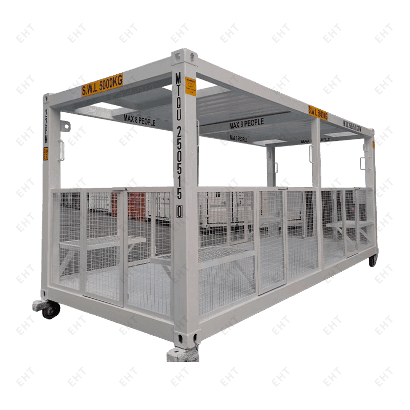 20FT personnel transfer flat rack