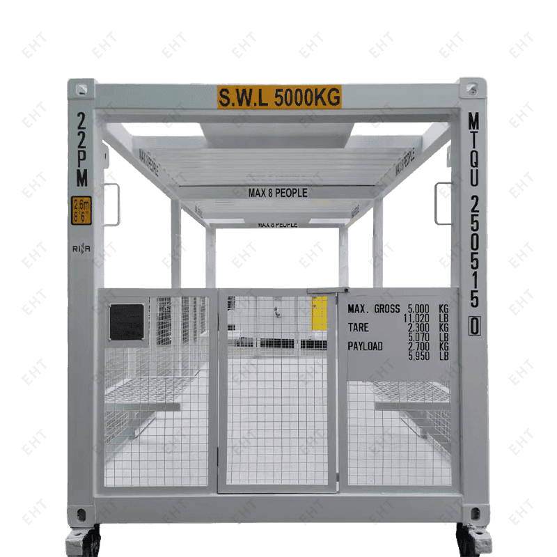 20FT personnel transfer flat rack