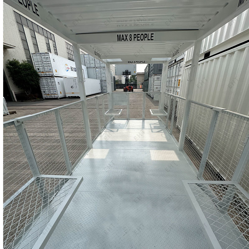 20FT personnel transfer flat rack